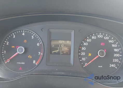 2011 Volkswagen Jetta из США, поврежденный, VIN 3VWLW21K6BM312750